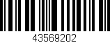 Código de barras (EAN, GTIN, SKU, ISBN): '43569202'