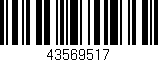 Código de barras (EAN, GTIN, SKU, ISBN): '43569517'
