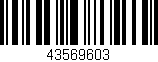 Código de barras (EAN, GTIN, SKU, ISBN): '43569603'