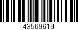 Código de barras (EAN, GTIN, SKU, ISBN): '43569619'