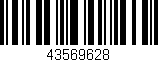 Código de barras (EAN, GTIN, SKU, ISBN): '43569628'