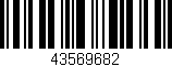 Código de barras (EAN, GTIN, SKU, ISBN): '43569682'