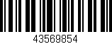 Código de barras (EAN, GTIN, SKU, ISBN): '43569854'