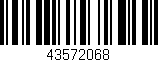 Código de barras (EAN, GTIN, SKU, ISBN): '43572068'