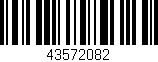 Código de barras (EAN, GTIN, SKU, ISBN): '43572082'