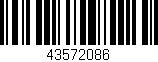Código de barras (EAN, GTIN, SKU, ISBN): '43572086'