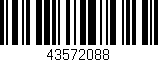 Código de barras (EAN, GTIN, SKU, ISBN): '43572088'