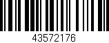 Código de barras (EAN, GTIN, SKU, ISBN): '43572176'