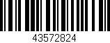 Código de barras (EAN, GTIN, SKU, ISBN): '43572824'