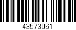 Código de barras (EAN, GTIN, SKU, ISBN): '43573061'