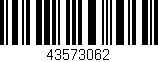 Código de barras (EAN, GTIN, SKU, ISBN): '43573062'