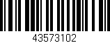 Código de barras (EAN, GTIN, SKU, ISBN): '43573102'