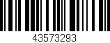 Código de barras (EAN, GTIN, SKU, ISBN): '43573293'