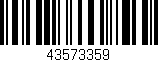 Código de barras (EAN, GTIN, SKU, ISBN): '43573359'