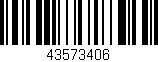 Código de barras (EAN, GTIN, SKU, ISBN): '43573406'