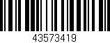 Código de barras (EAN, GTIN, SKU, ISBN): '43573419'