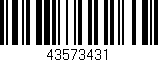 Código de barras (EAN, GTIN, SKU, ISBN): '43573431'