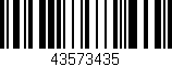 Código de barras (EAN, GTIN, SKU, ISBN): '43573435'