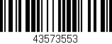 Código de barras (EAN, GTIN, SKU, ISBN): '43573553'