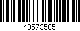 Código de barras (EAN, GTIN, SKU, ISBN): '43573585'