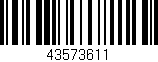 Código de barras (EAN, GTIN, SKU, ISBN): '43573611'
