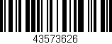 Código de barras (EAN, GTIN, SKU, ISBN): '43573626'