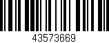 Código de barras (EAN, GTIN, SKU, ISBN): '43573669'