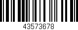 Código de barras (EAN, GTIN, SKU, ISBN): '43573678'