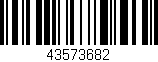 Código de barras (EAN, GTIN, SKU, ISBN): '43573682'