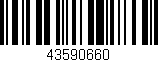 Código de barras (EAN, GTIN, SKU, ISBN): '43590660'