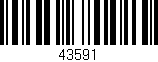 Código de barras (EAN, GTIN, SKU, ISBN): '43591'