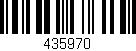 Código de barras (EAN, GTIN, SKU, ISBN): '435970'