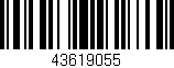 Código de barras (EAN, GTIN, SKU, ISBN): '43619055'
