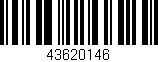 Código de barras (EAN, GTIN, SKU, ISBN): '43620146'