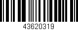 Código de barras (EAN, GTIN, SKU, ISBN): '43620319'