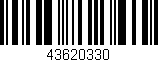 Código de barras (EAN, GTIN, SKU, ISBN): '43620330'