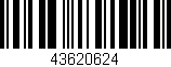 Código de barras (EAN, GTIN, SKU, ISBN): '43620624'