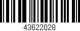 Código de barras (EAN, GTIN, SKU, ISBN): '43622028'