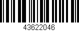 Código de barras (EAN, GTIN, SKU, ISBN): '43622046'