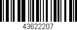 Código de barras (EAN, GTIN, SKU, ISBN): '43622207'