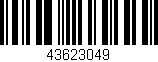 Código de barras (EAN, GTIN, SKU, ISBN): '43623049'