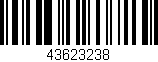 Código de barras (EAN, GTIN, SKU, ISBN): '43623238'