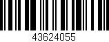 Código de barras (EAN, GTIN, SKU, ISBN): '43624055'