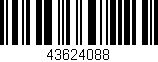 Código de barras (EAN, GTIN, SKU, ISBN): '43624088'