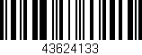 Código de barras (EAN, GTIN, SKU, ISBN): '43624133'