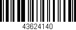 Código de barras (EAN, GTIN, SKU, ISBN): '43624140'