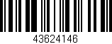 Código de barras (EAN, GTIN, SKU, ISBN): '43624146'
