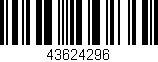 Código de barras (EAN, GTIN, SKU, ISBN): '43624296'