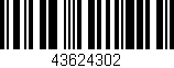 Código de barras (EAN, GTIN, SKU, ISBN): '43624302'