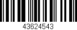 Código de barras (EAN, GTIN, SKU, ISBN): '43624543'